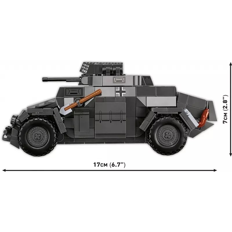 Cobi Blocks Sd.Kfz 222 κιτ μοντελισμού COBI-2657 — 502 τουβλάκια