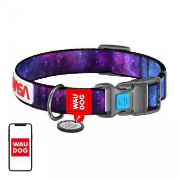 Κολάρο σκύλου Waudog NASA21 Νάιλον Μέγεθος M, 20 mm πλάτος