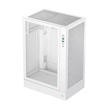 DeepCool CH170 PLUS WH κουτί υπολογιστή Midi Tower, Micro ATX, χωρίς τροφοδοτικό, 4 θέσεις επέκτασης, λευκό