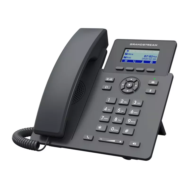 Grandstream Networks GRP2601P IP τηλέφωνο μαύρο 2 γραμμές LCD