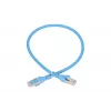 Καλώδιο δικτύου Extralink LAN Patchcord Κατ.6A RJ-45 Cat6a 0,5 m Μπλε