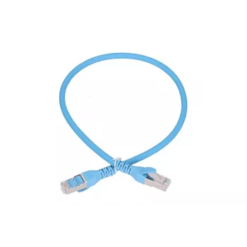 Καλώδιο δικτύου Extralink LAN Patchcord Κατ.6A RJ-45 Cat6a 0,5 m Μπλε
