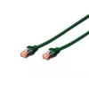 Καλώδιο patch Digitus CAT 6A S/FTP 0,5 m πράσινο DK-1644-A-005/G