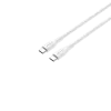 CANYON Καλώδιο CC60SC10 C-C 60W 1m Σιλικόνη Λευκό