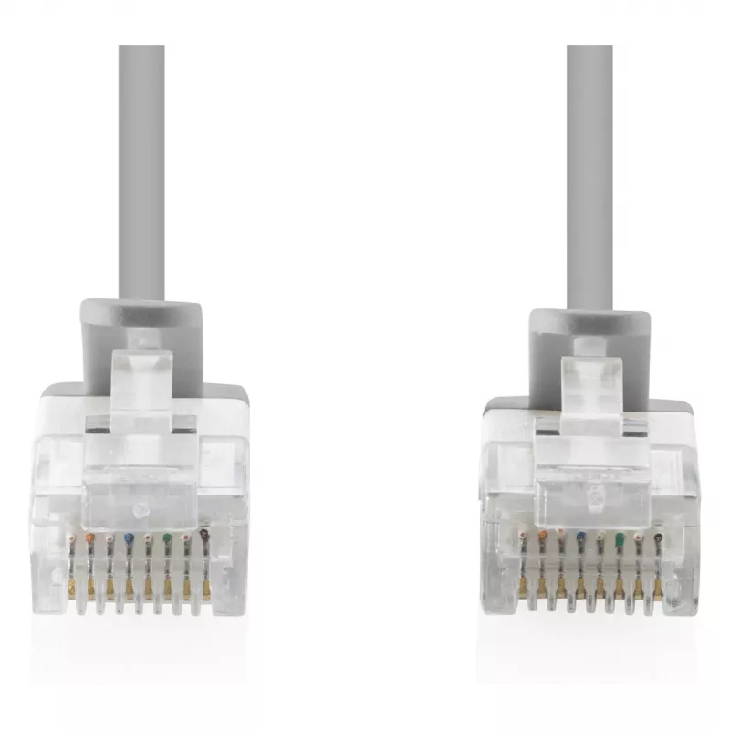 Καλώδιο δικτύου Patch DIGITUS CAT 6 U-UTP λεπτό, 2 m, γκρι