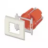 Θήκη module DeLOCK Easy 45 80x80 mm Λευκή