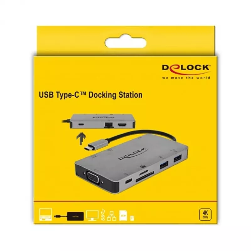 Σταθμός σύνδεσης laptop DeLOCK 87735