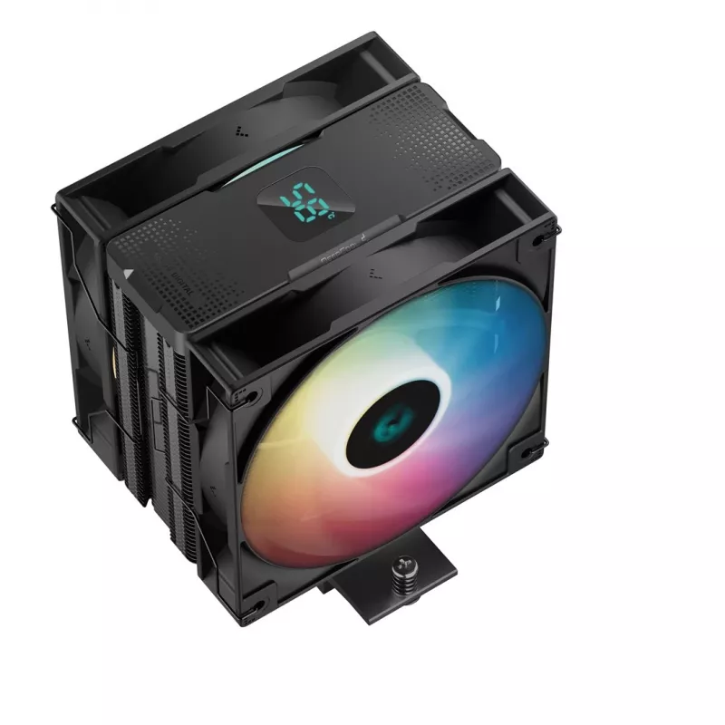 DeepCool AG400 Digital Plus Ψύκτρα επεξεργαστή αέρα 12 cm Μαύρο 1 τεμ.