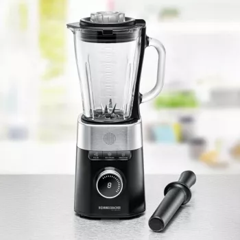Μίξερ βάσης Rommelsbacher MX 1260 — 1200 W, 1,5 L, μαύρο/ανοξείδωτο ατσάλι