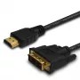 Savio CL-139 Καλώδιο και αντάπτορας βίντεο 1,8 M DVI-A HDMI Type-A (Standard) Μαύρο