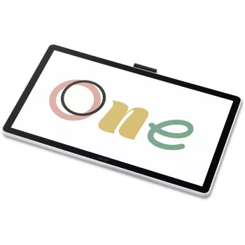 Wacom One Digitizer Οθόνη LCD 14 ιντσών με τεχνολογία αφής υψηλής απόκρισης, 4096 επίπεδα ευαισθησίας πίεσης
