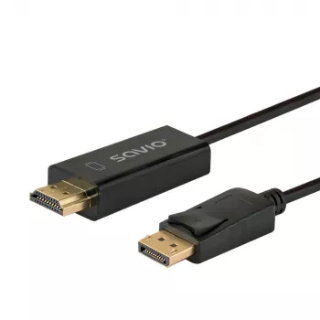 Καλώδιο Display Port σε HDMI 1,5m, CL-183 Savio SAVKABELCL-183