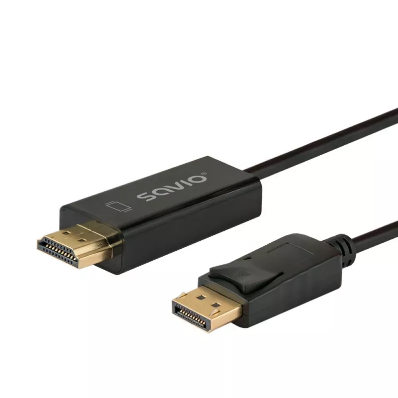Καλώδιο Display Port σε HDMI 1,5m, CL-183 Savio SAVKABELCL-183