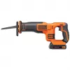Black & Decker BDCR18-QW Σπαθοσέγα μαύρο, πορτοκαλί