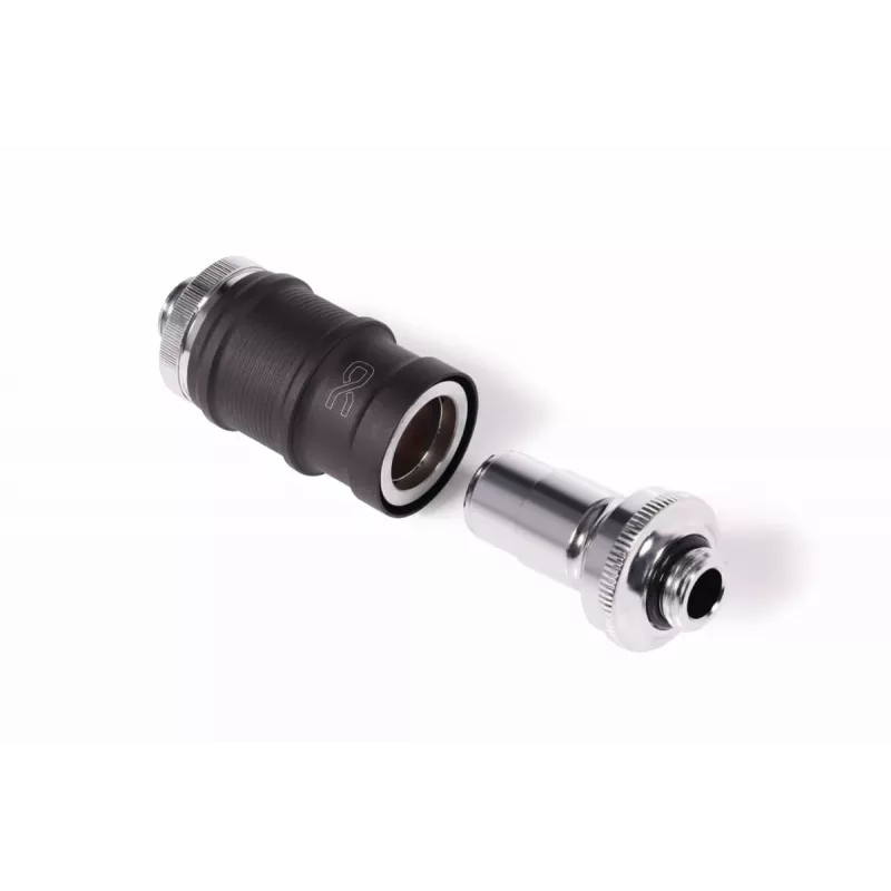 Αντάπτορας Water Block Aquatuning GmbH 13876 Ορείχαλκος Νικέλιο Πλαστικό Μαύρο Χρώμιο