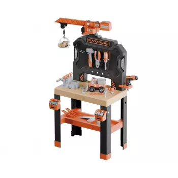Παιδικό εργαστήριο παιχνιδιού SMOBY Bricolo Builder 7600360741 – Σετ εργαλείων οικοδομής για παιχνίδι ρόλων