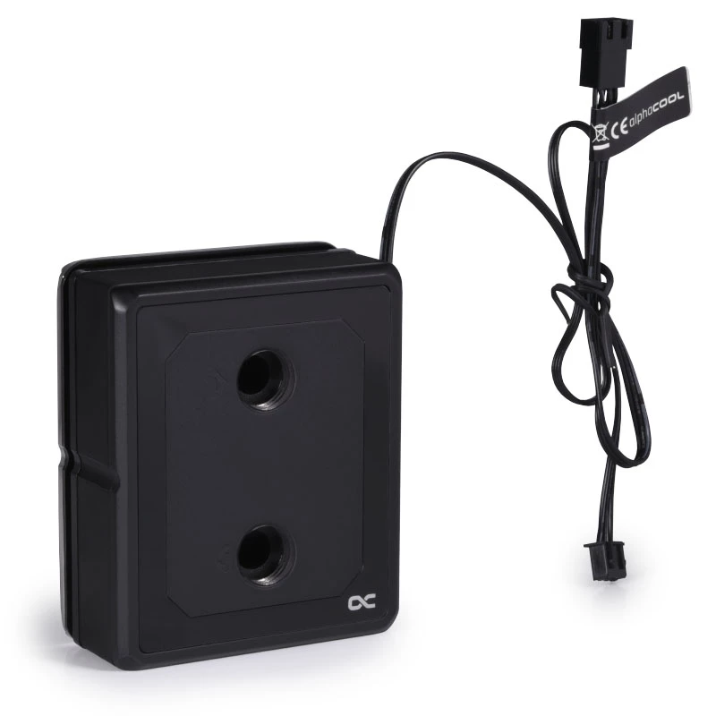 Alphacool Eisblock XPX Pro Aurora 13084 ψύκτρα επεξεργαστή, ολόκληρη από ορείχαλκο, ψηφιακό RGB, μαύρο