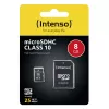 Μνήμη micro SDHC 8GB C10/W/ADAPTER 3413460 INTENSO