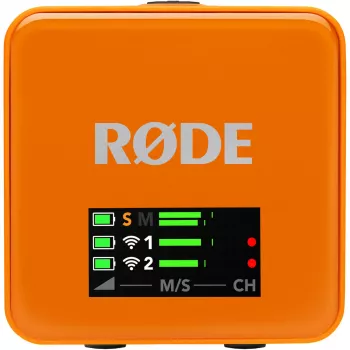 RØDE Wireless GO III Orange - ασύρματο σύστημα μικροφώνου (πορτοκαλί)