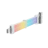 Gamemax αρθρωτό καλώδιο 12VHPWR CABLE-WH, λευκό