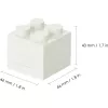 BROTDOSE Lego Mini λευκό 40111735 (40111735)