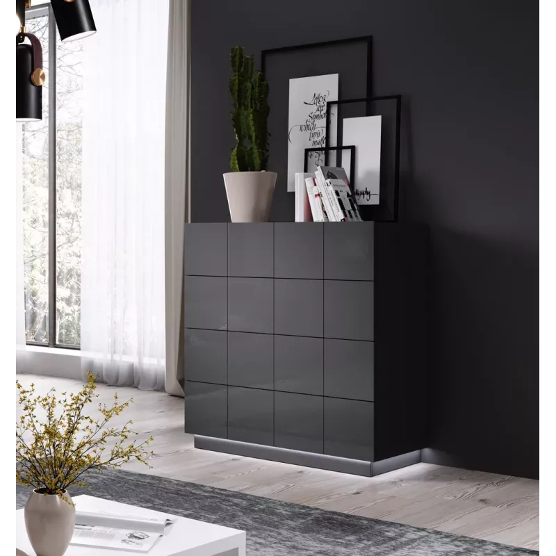 Cama Lighting REJA συρταριέρα 4S λευκή