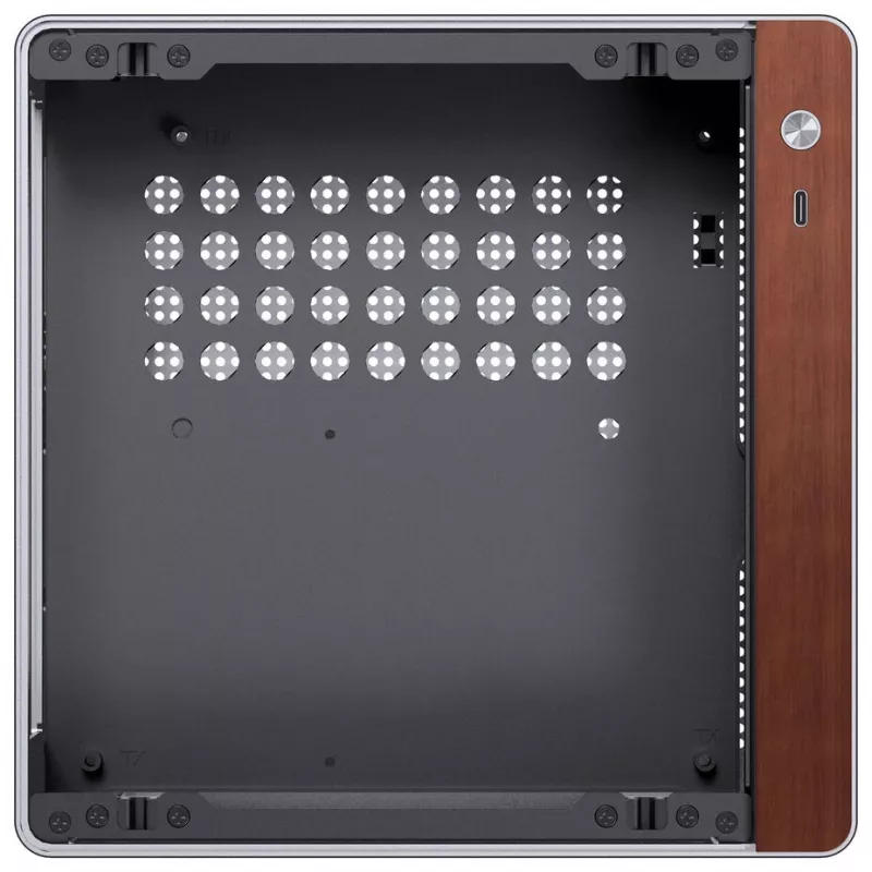 Κουτί υπολογιστή Jonsbo N10 Mini-Tower ITX ασημί