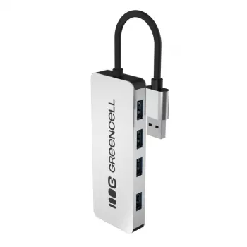 USB Hub Green Cell HUB-GC-A4A — Hub USB-A 3.0 4 θυρών