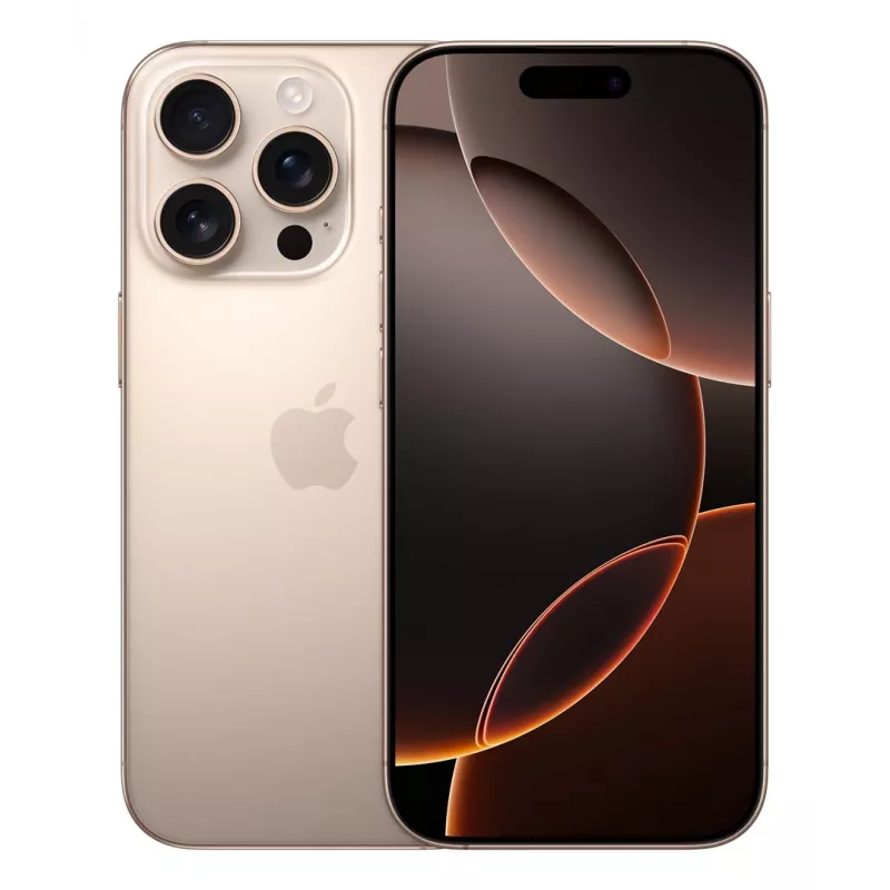 Apple iPhone 16 Pro 5G κινητό τηλέφωνο 512 GB, 6,3" OLED 120 Hz, A18 Pro, 48 MP, διπλή SIM, τιτάνιο της ερήμου