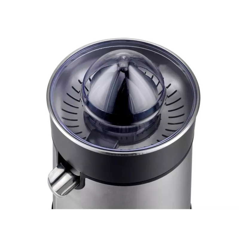 Beper P102EST001 ηλεκτρικός στίφτης εσπεριδοειδών, 85 W, στόμιο κατά της διαρροής, 2 κώνοι, μαύρο / ανοξείδωτο ατσάλι