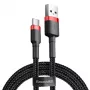 Καλώδιο κινητού Baseus Κόκκινο 1m USB A USB C