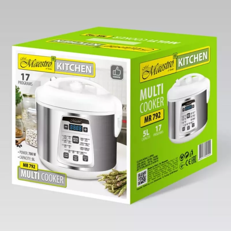 MULTICOOKER MAESTRO MR-792 17 προγράμματα, 700 W