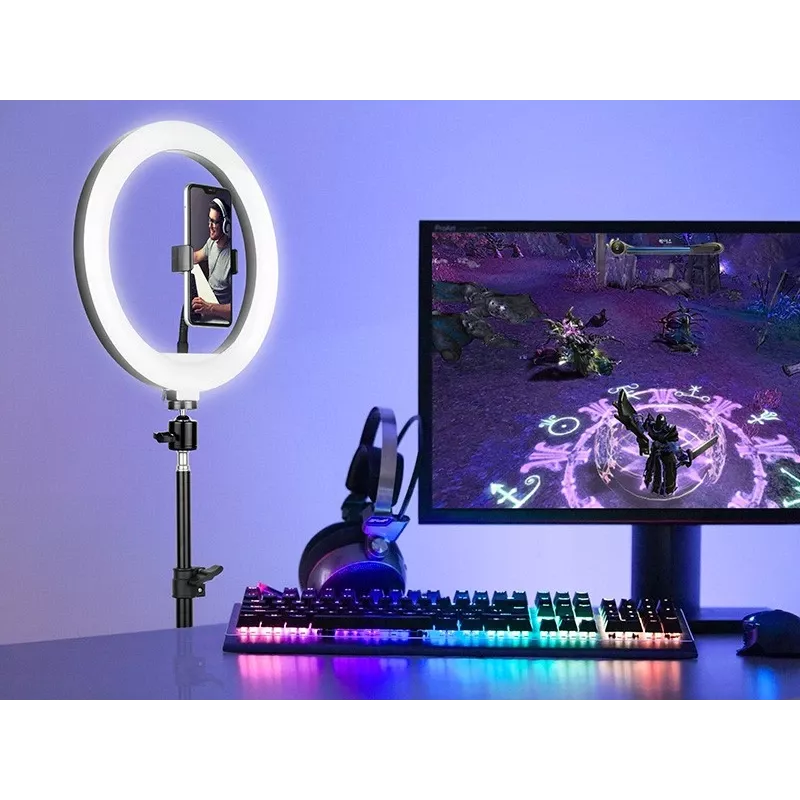 TRACER RING 30cm Ring Light με τρίποδο 210cm