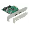 DeLOCK Κάρτα PCI Express x1 σε 2 x υποδοχή USB Type-C™