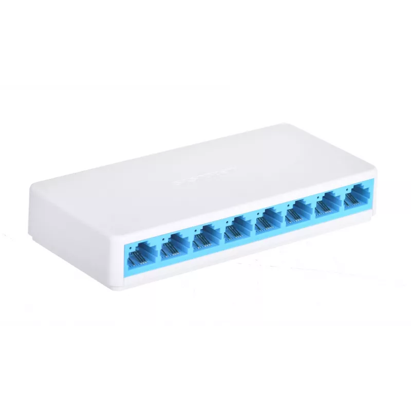 Switch Mercusys MS108 8 Θύρες RJ-45 10/100Mbps Unmanaged