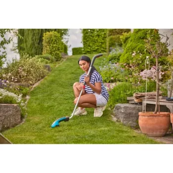 Μπαταριοκίνητο ψαλίδι γκαζόν Gardena 9886-20 8 cm 3,6 V Ιόντων λιθίου Τιρκουάζ