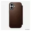 Θήκη folio κινητού Nomad NM014209858 για Apple iPhone 17, 16 cm (6,3 ίντσες), καφέ, 4 θήκες καρτών