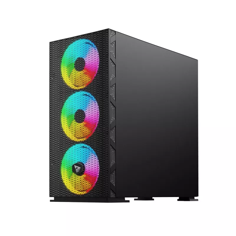 Κουτί υπολογιστή SAVIO Raptor X1 ARGB Γυαλί/Mesh Μαύρο