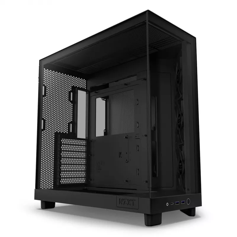 NZXT H6 Flow Midi-Tower - μαύρο