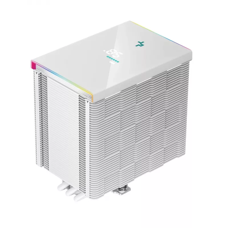 DeepCool AK500 Digital WH Ψύκτρα επεξεργαστή αέρα 12 cm Λευκό 1 τεμ.