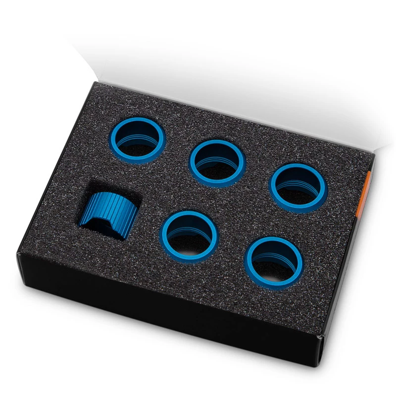 Δακτύλιος συμπίεσης EK Water Blocks EK-Quantum Torque συσκευασία 6 τεμ. STC 16 μπλε