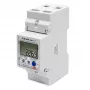 Qoltec 50882 Μονοφασικός ηλεκτρονικός μετρητής κατανάλωσης ενέργειας για ράγα | Wi-Fi | TUYA | 230V | LCD