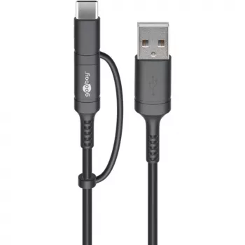 Καλώδιο USB Goobay 71892 μαύρο