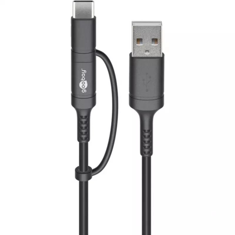 Καλώδιο USB Goobay 71892 μαύρο