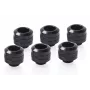 Alphacool Eiszapfen Pro 17475 σύνδεσμος HardTube 13 mm G1/4, συσκευασία 6 τεμαχίων, ορείχαλκος, 20 mm, 2,2 cm, μαύρος