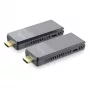 Ασύρματο σετ επέκτασης HDMI DIGITUS DS-55359 — 4K/60Hz, 150 m, πομπός & δέκτης AV