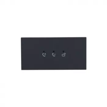 Dahua Technology VTO4202FB-ML, μαύρο, Dahua Europe, VTO4202FB, 100 mm, 28.5 mm, 49.9 mm