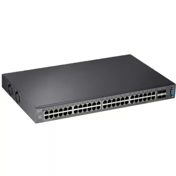 Zyxel XGS2210-52 Managed L2 Gigabit Ethernet (10/100/1000) 1U Μαύρο