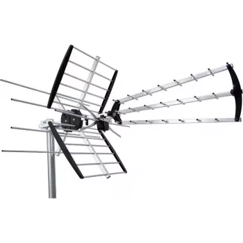 Εξωτερική κεραία TV Maximum COMBO212 Μαύρο Ασημί Μέταλλο 2,5 kg