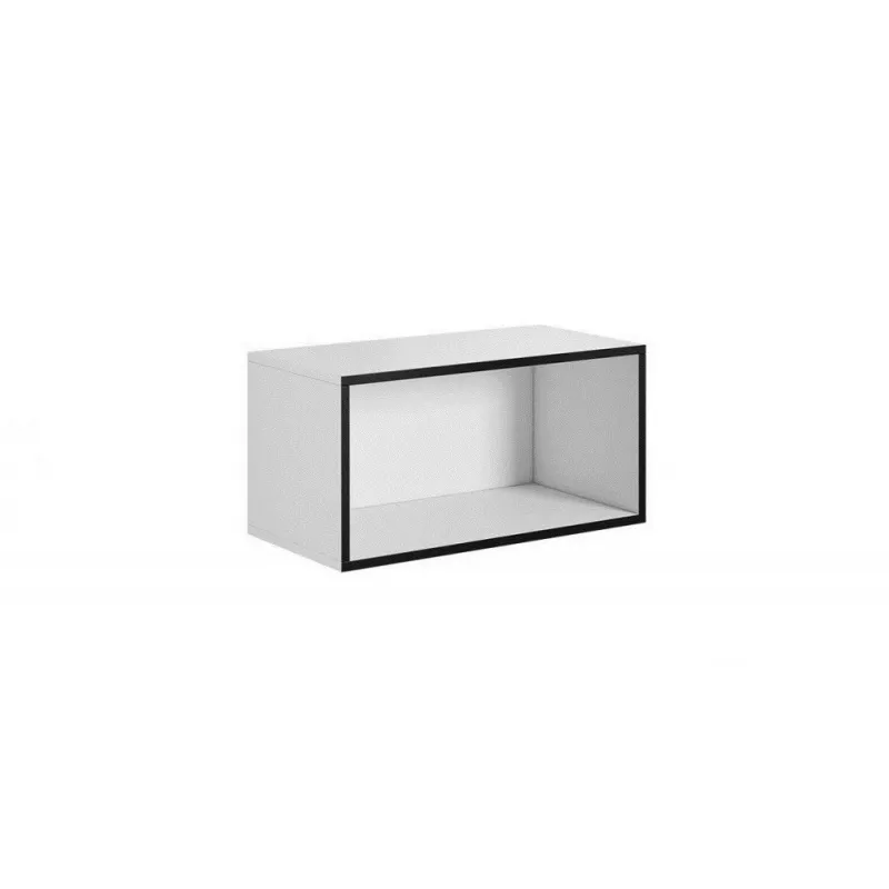 Ανοιχτό ντουλάπι αποθήκευσης Cama ROCO RO4 75/37/37 λευκό/μαύρο